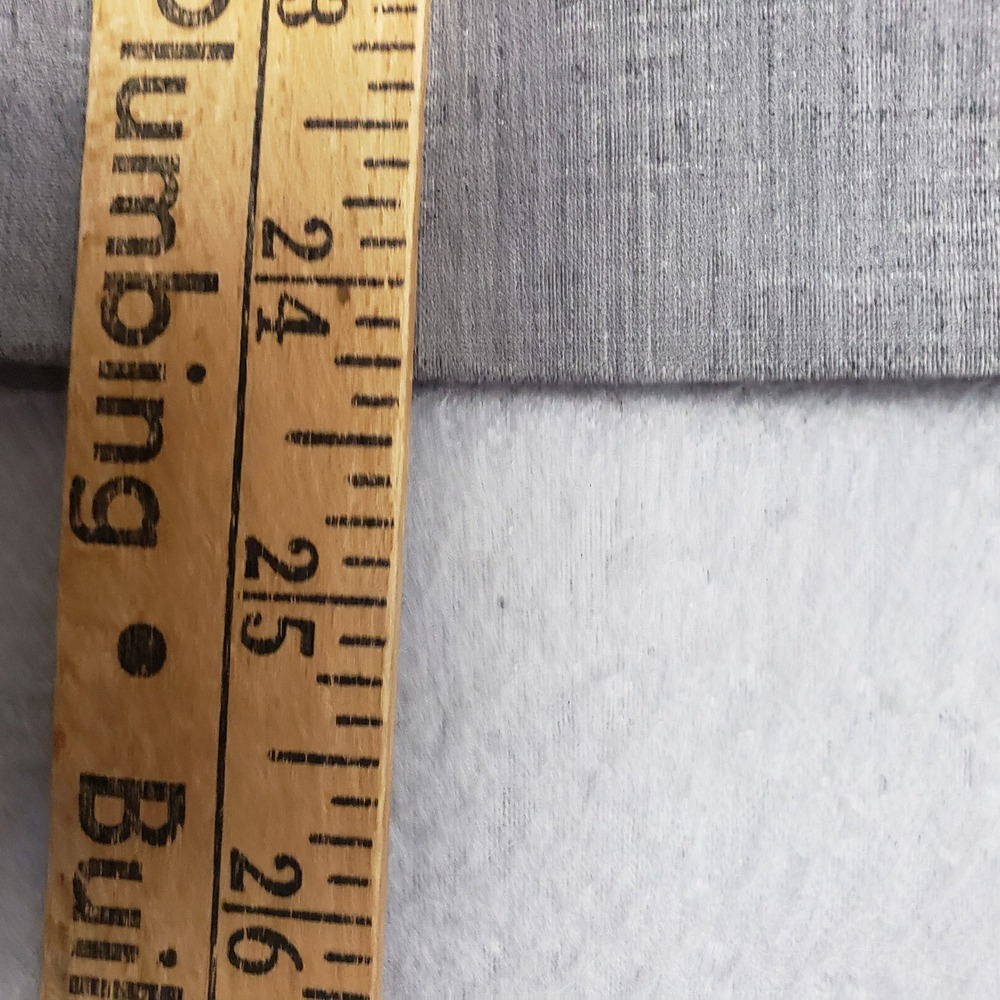 Banana Republic Size 8 Tall Stretch Wool Pencil Skirt Gray Modest Office Career - Picture 7 of 11